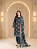 3 Piece Unstitched Lawn Suit