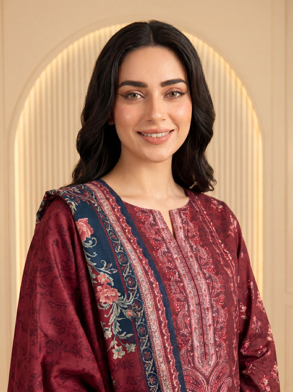 3 Piece Unstitched Lawn Suit