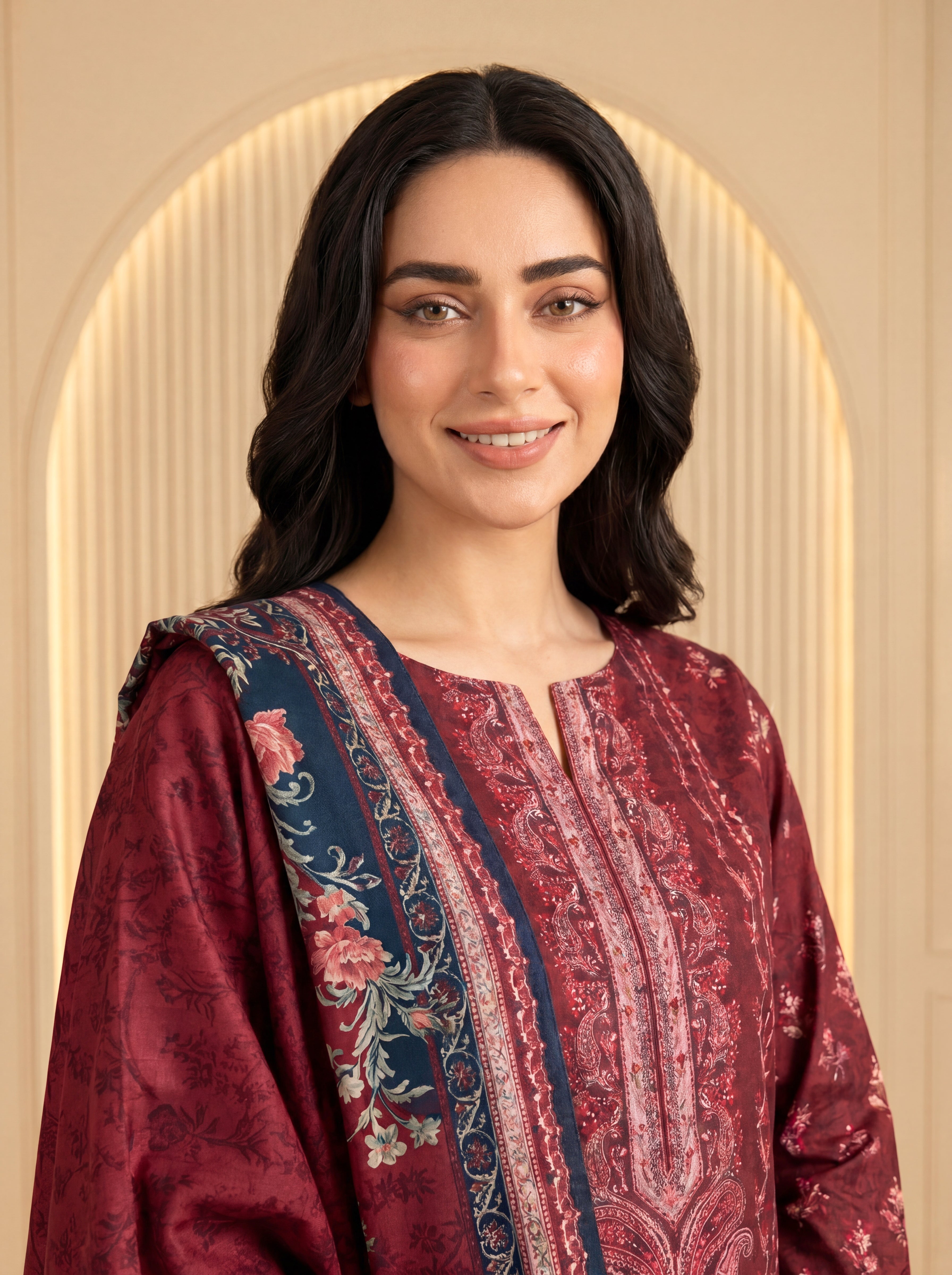 3 Piece Unstitched Lawn Suit