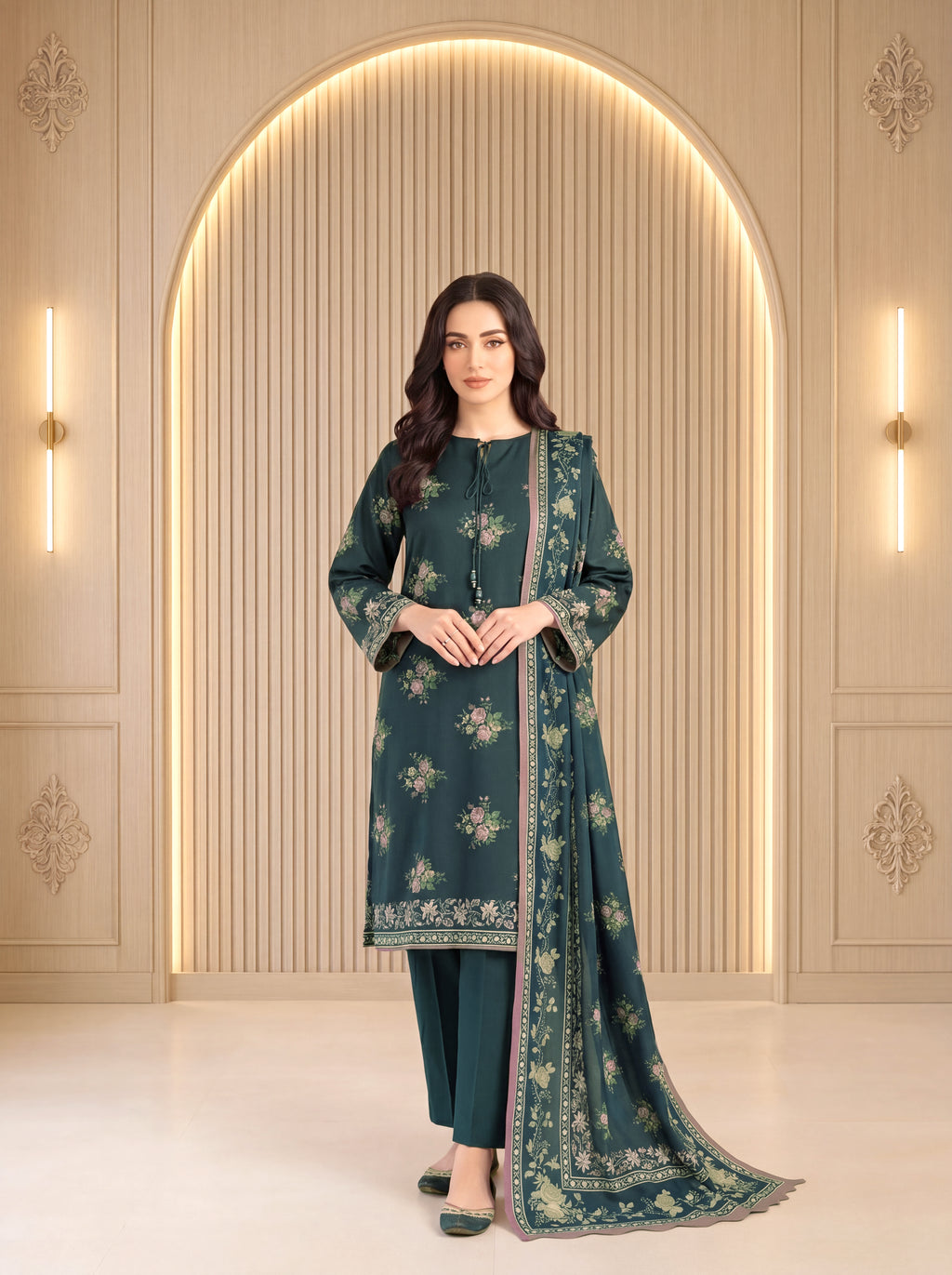 3 Piece Unstitched Lawn Suit
