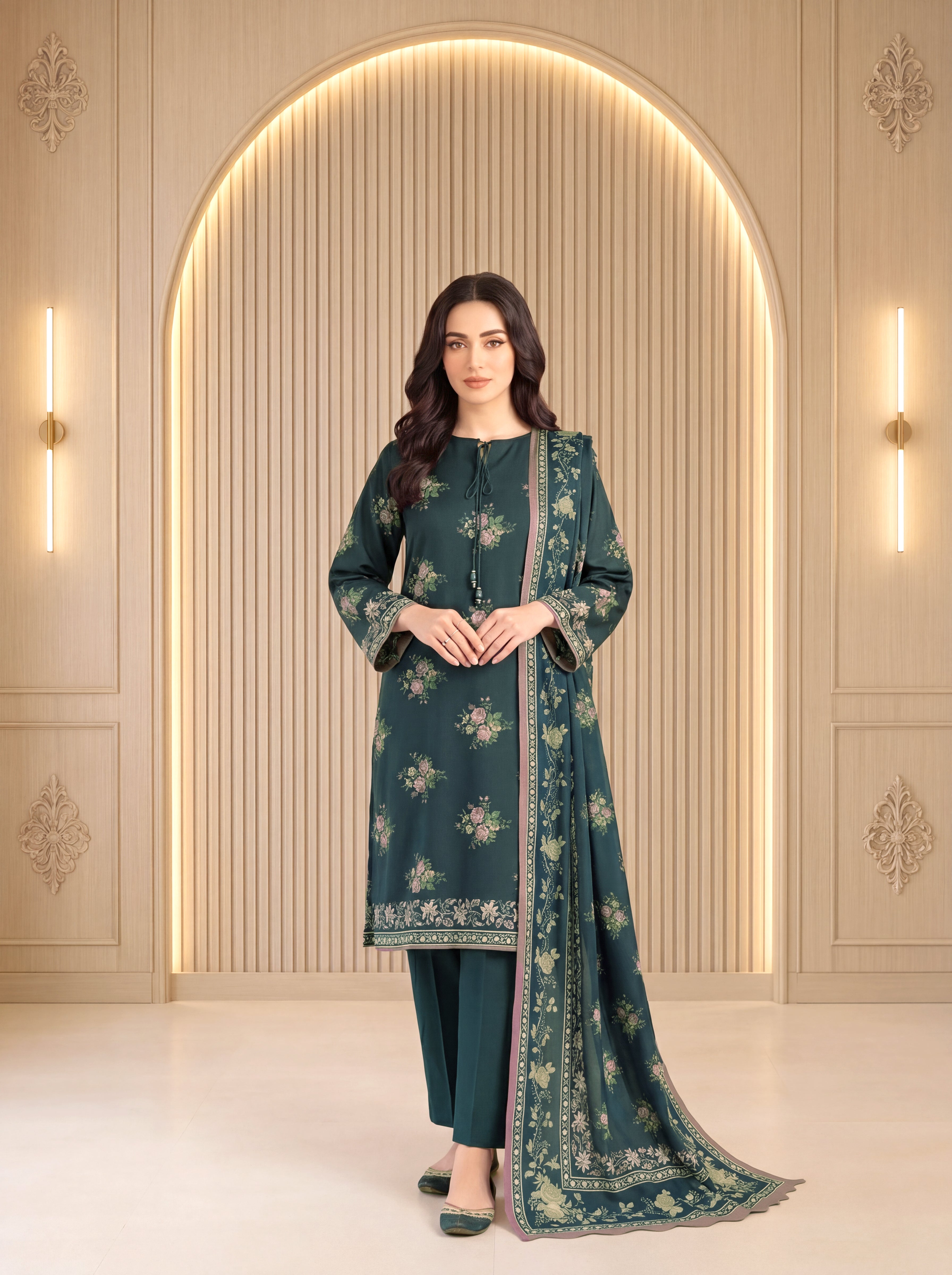 3 Piece Unstitched Lawn Suit