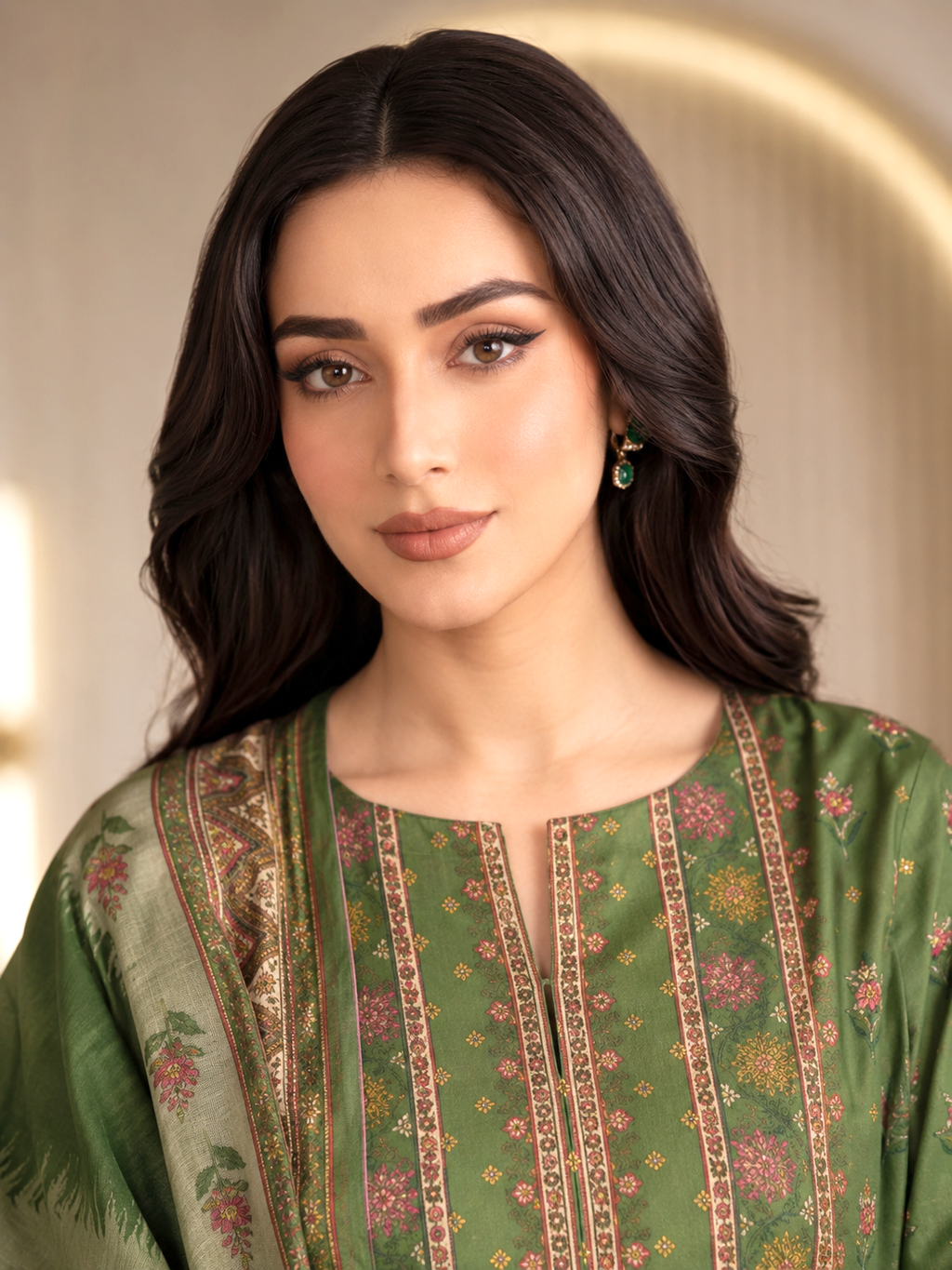 3 Piece Unstitched Lawn Suit